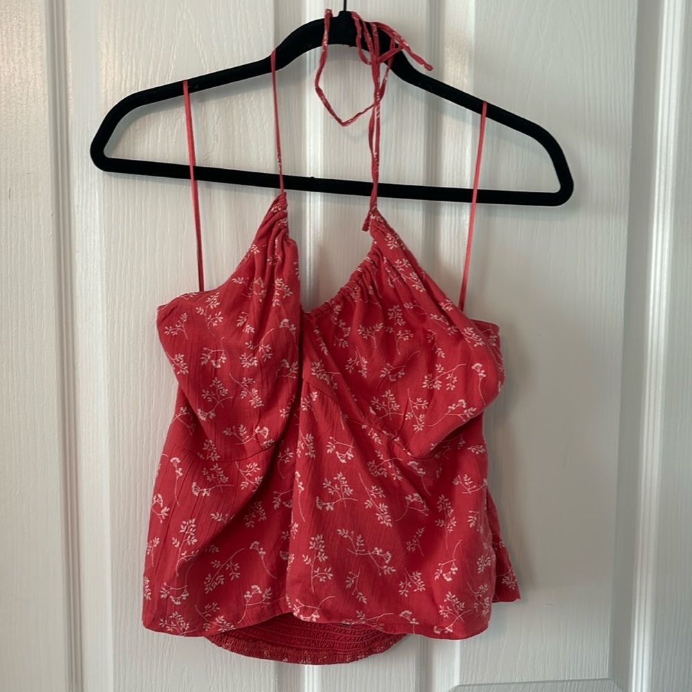 NWT Abercombie Halter Tank Size:XL
